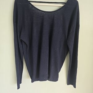 White House Black Market open back sweater